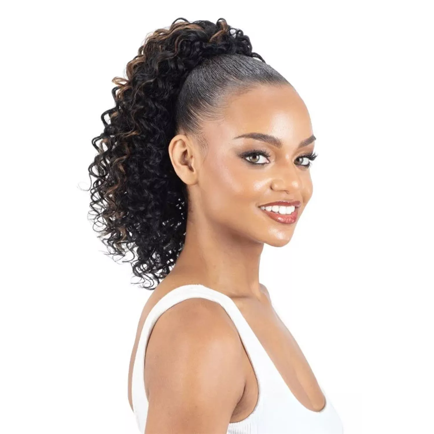 Shake-N-Go Drawstring Ponytail Pony Crush Hawaiian Glow