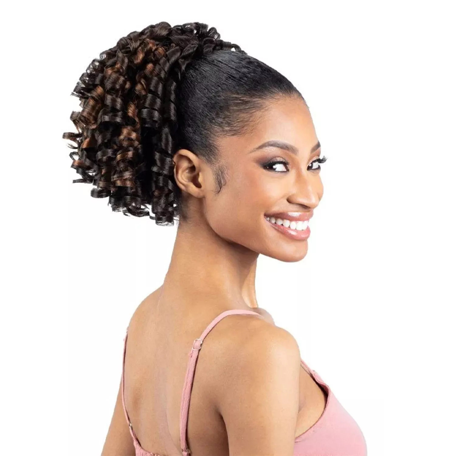 Shake-N-Go Drawstring Ponytail Pony Crush Mellow Pop