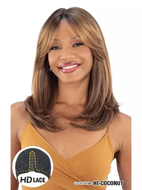 Shake N Go Equal Curtain Bang HD Lace Wig- SAGE