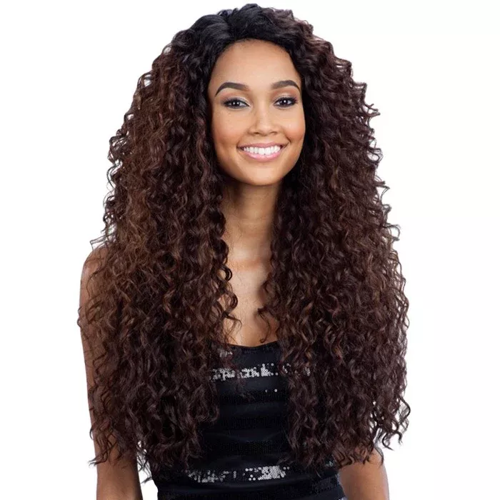 Shake N Go Equal Lace Deep Invisible L-Part Wig - KITRON