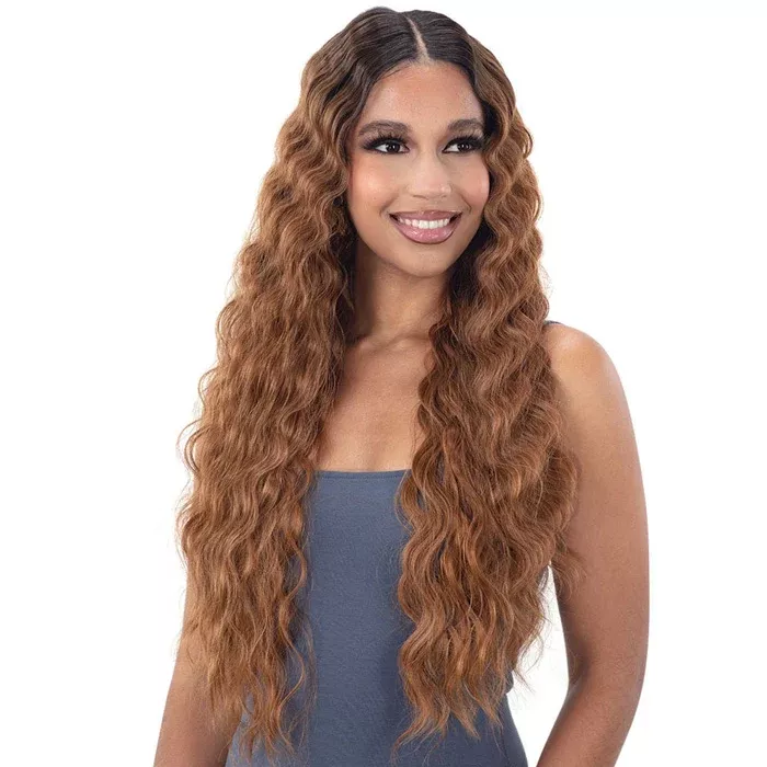 Shake N Go Equal Lace & Lace 5" Part Lace Front Wig - DEEP WAVER 003