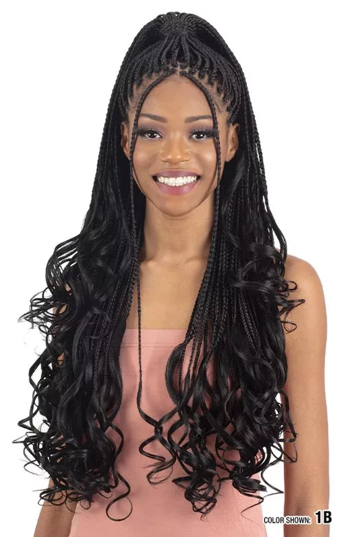 SHAKE N GO FREETRESS 3X FRENCH CURL BRAID 22 "