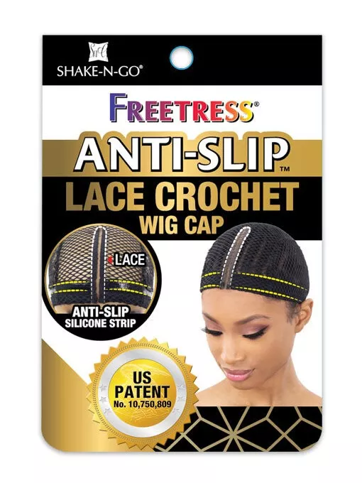 SHAKE-N-GO FREETRESS ANTI - SLIP LACE CROCHET WIG CAP