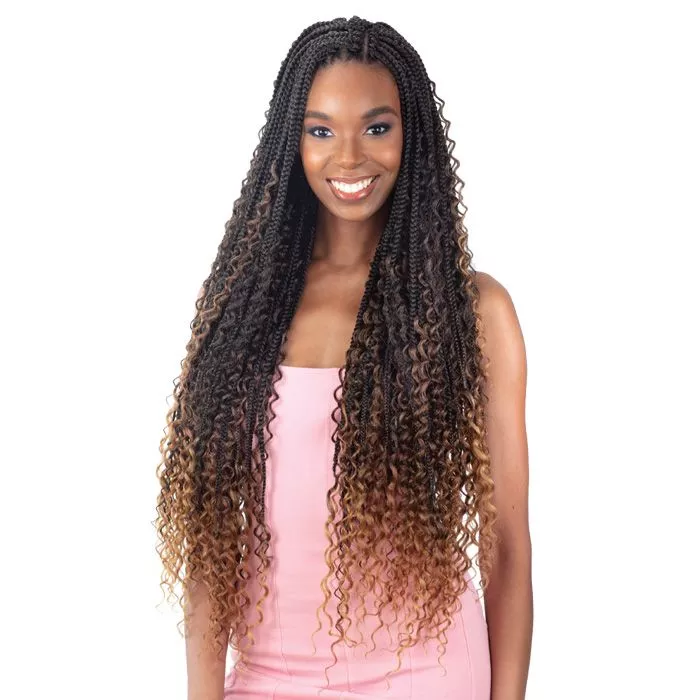 SHAKE-N-GO FREETRESS BOHO HIPPIE BRAID 30 "