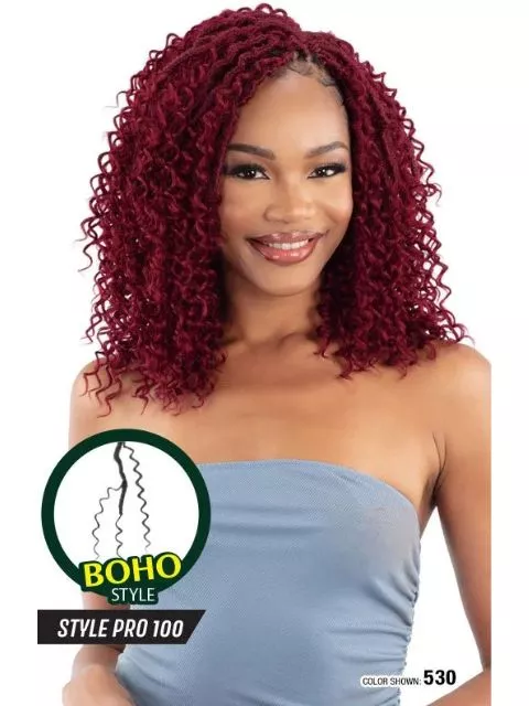 Shake N Go FreeTress Braid Style Pro 100- NITA BOHO LOC 10″