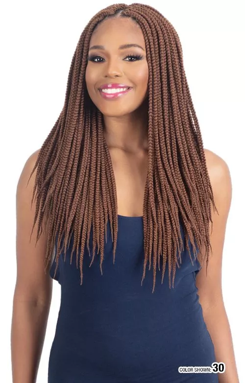 SHAKE N GO FREETRESS BRAID SYNTHETIC HAIR 3X BOX BRAID 18 "