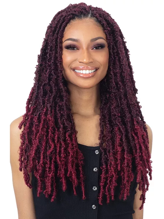 SHAKE-N-GO FREETRESS BUTTERFLY LOC BRAID 18 "