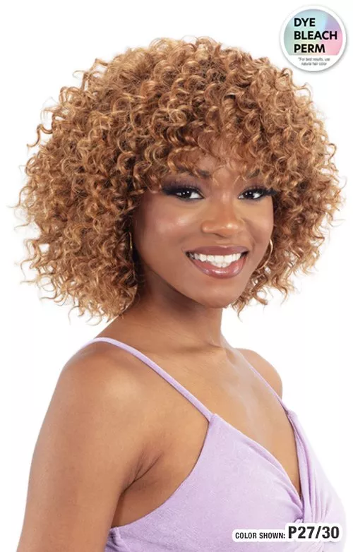 SHAKE N GO GLOSSY 100%VIRGIN REMY HUMAN HAIR WEAVE - DEEP CURL 3PCS