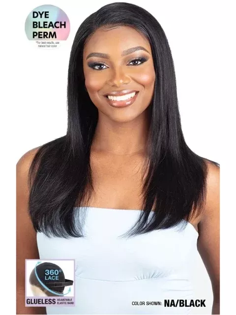 Shake N Go Glossy 360 Lace Frontal Wig – STRAIGHT 20″