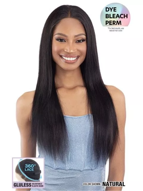 Shake N Go Glossy 360 Lace Frontal Wig – STRAIGHT 24″