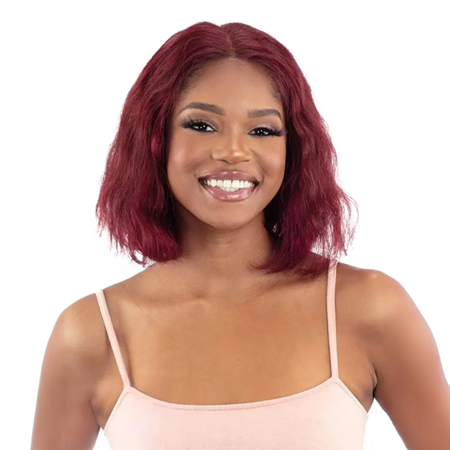 Shake-N-Go Human Hair HD Lace Front Wig Glueless Golden Haven