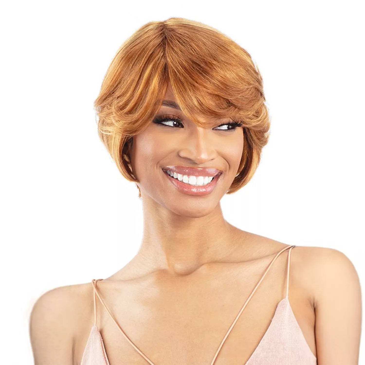 Shake-N-Go Human Hair Wig Golden Olivia