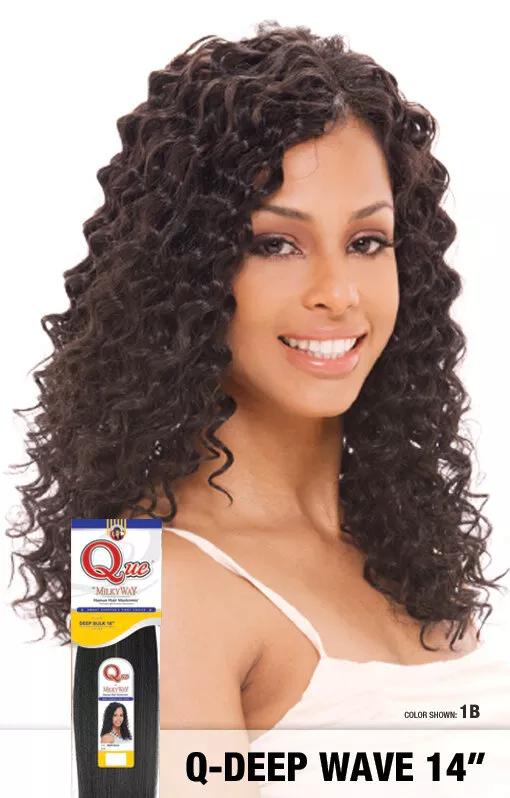 SHAKE-N-GO MILKY WAY QUE DEEP WEAVE HUMAN HAIR