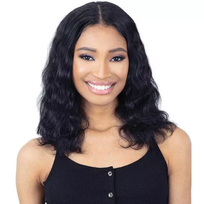 SHAKE-N-GO NAKED 100% HUMAN HAIR U PART WIG - TRU-BODY WAVE