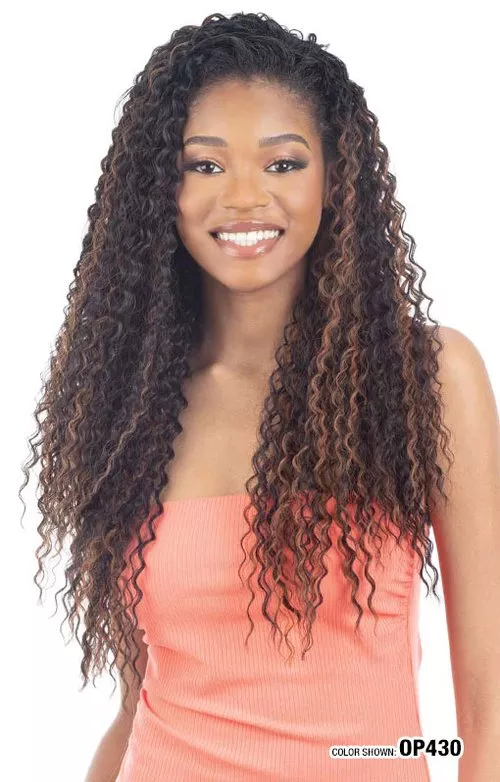 SHAKE N GO NATURAL ME SYNTHETICFULLCAP HALF WIG - GIANNI