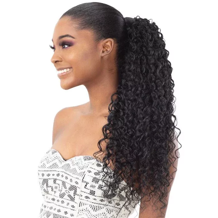 Shake N Go Organique Pony Pro Mastermix Express Wrap Ponytail - MALI CURL