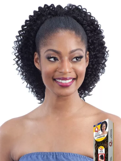 SHAKE-N-GO QUE DRAWSTRING PONYTAIL - Q WATER GAIL