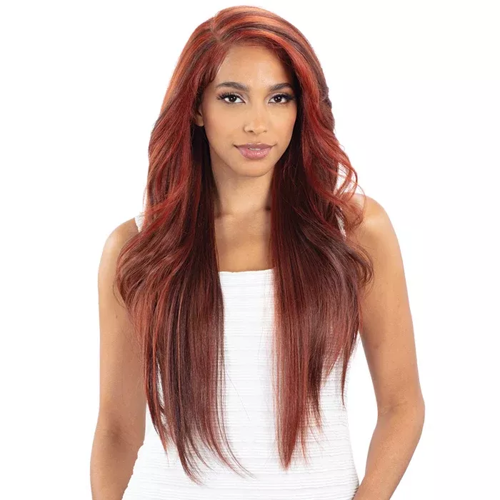 Shake N Go Snatched Glueless HD 5" Deep Lace Ear to Ear Parting Wig - BLAZE