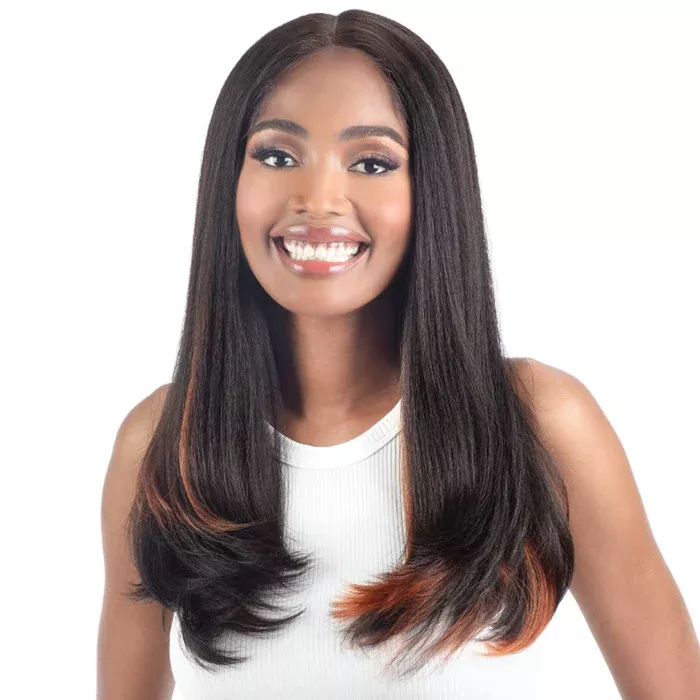 Shake N Go Snatched Glueless HD 5" Deep Parting Lace Wig - SILK PRESSED