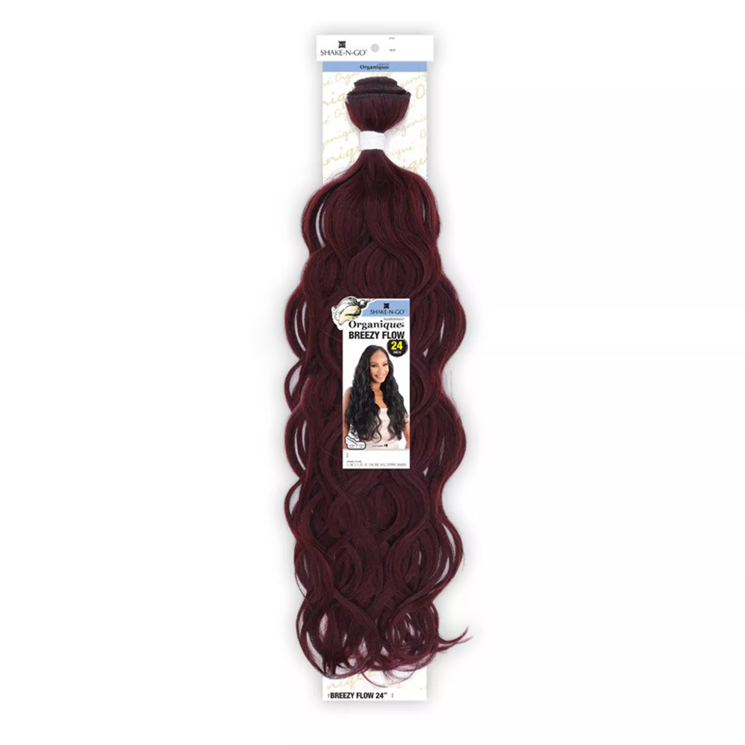 Shake-N-Go Weave Organique Mastermix Breezy Flow 24"