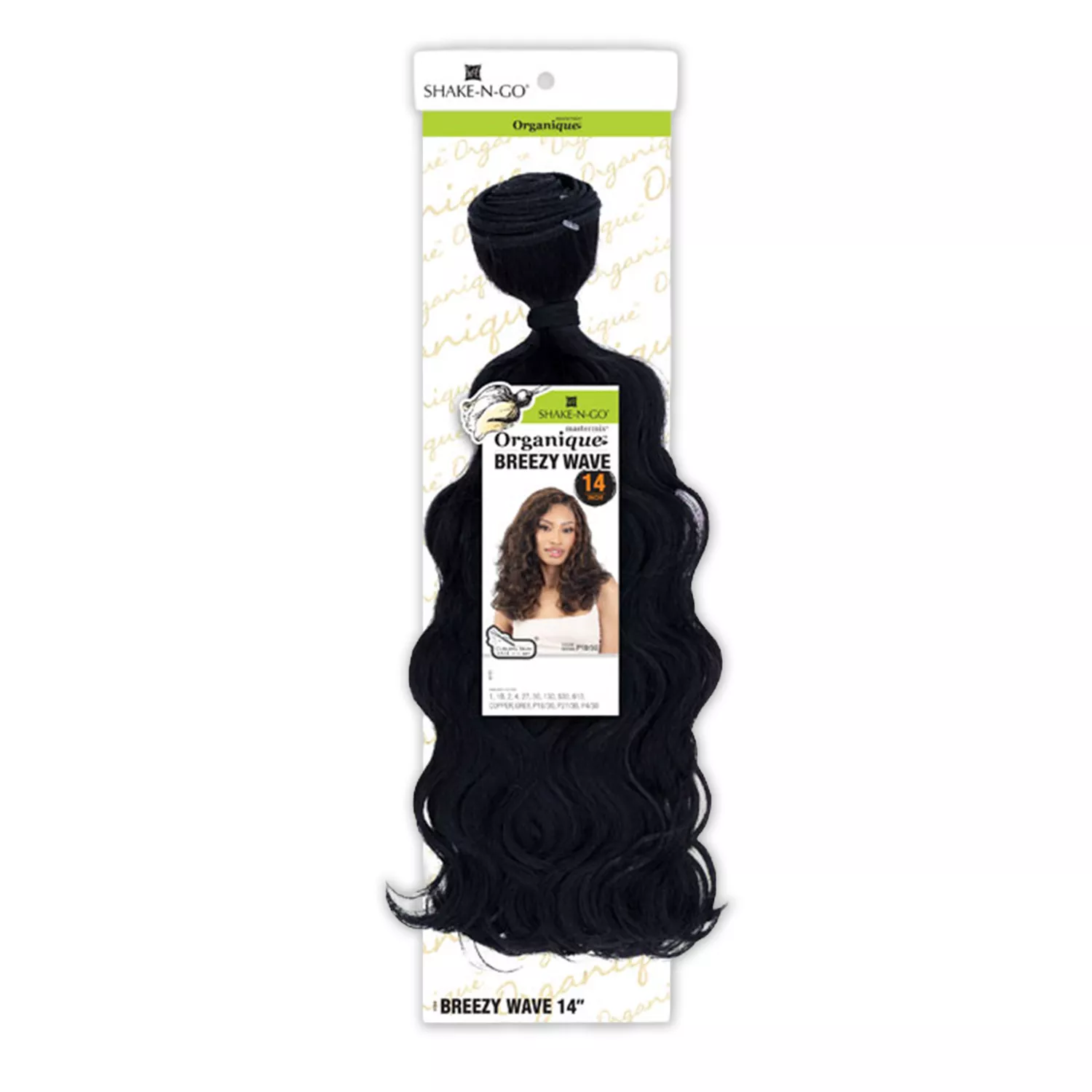 Shake-N-Go Weave Organique Mastermix Breezy Wave 14"
