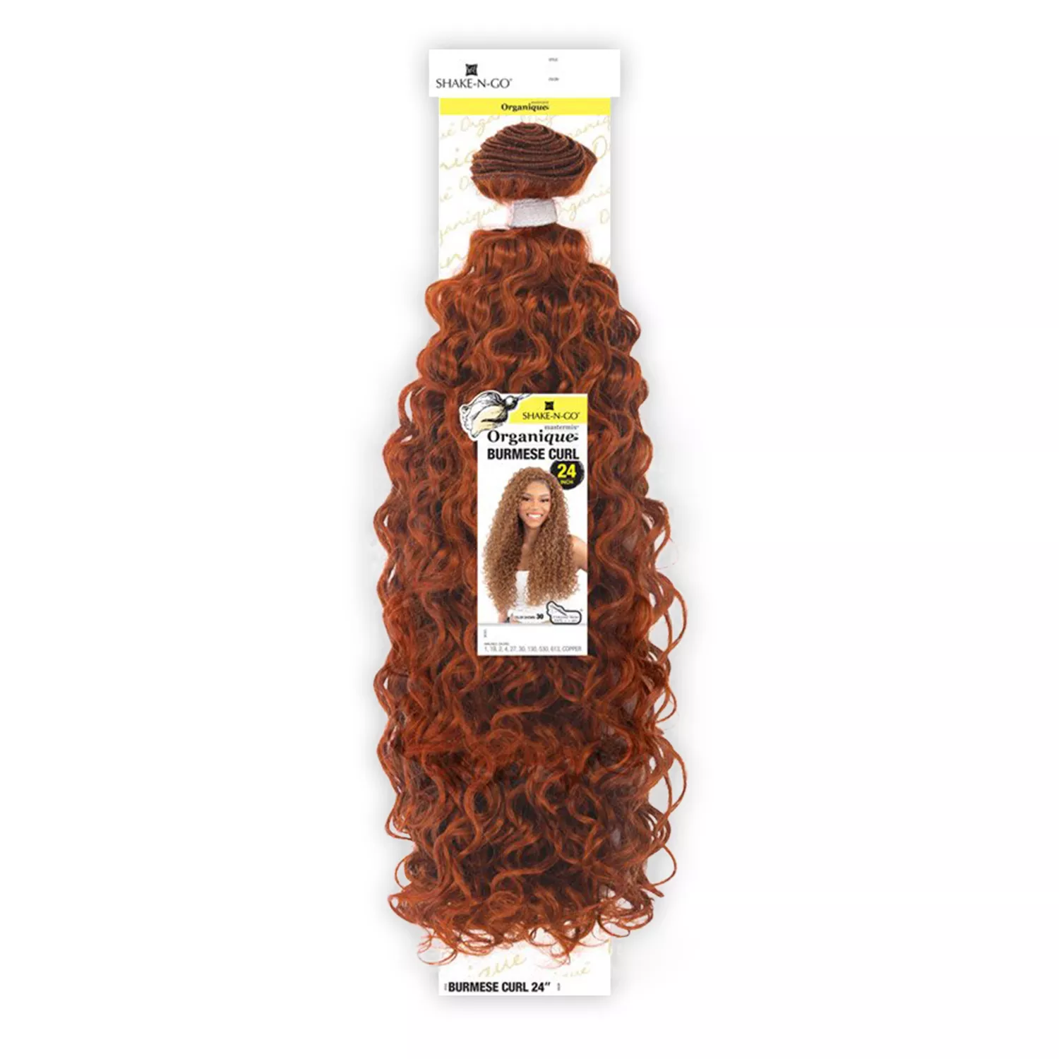 Shake-N-Go Weave Organique Mastermix Burmese Curl 24"