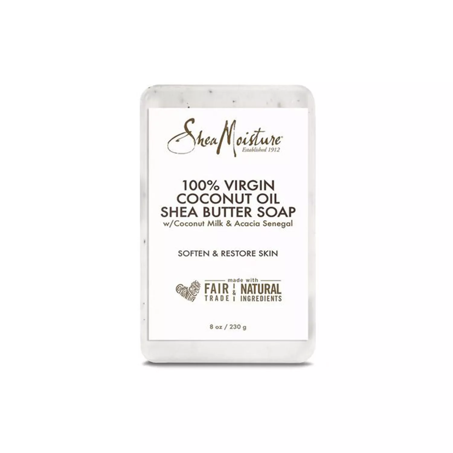 Shea Moisture 100% Virgin Coconut Oil Shea Butter Soap 8oz