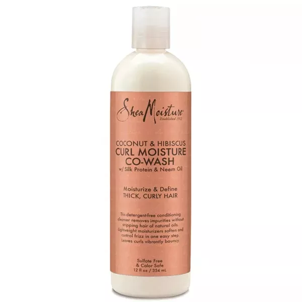Shea Moisture Coconut & Hibiscus Curl Moisture Co-Wash 12oz