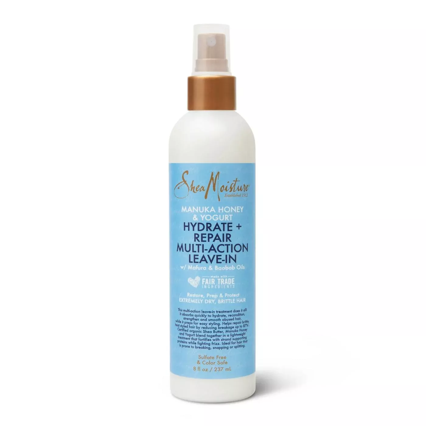 SHEA MOISTURE HAIR MANUKA HONEY &YOGURT LV-IN COND SPRAY 8 OZ