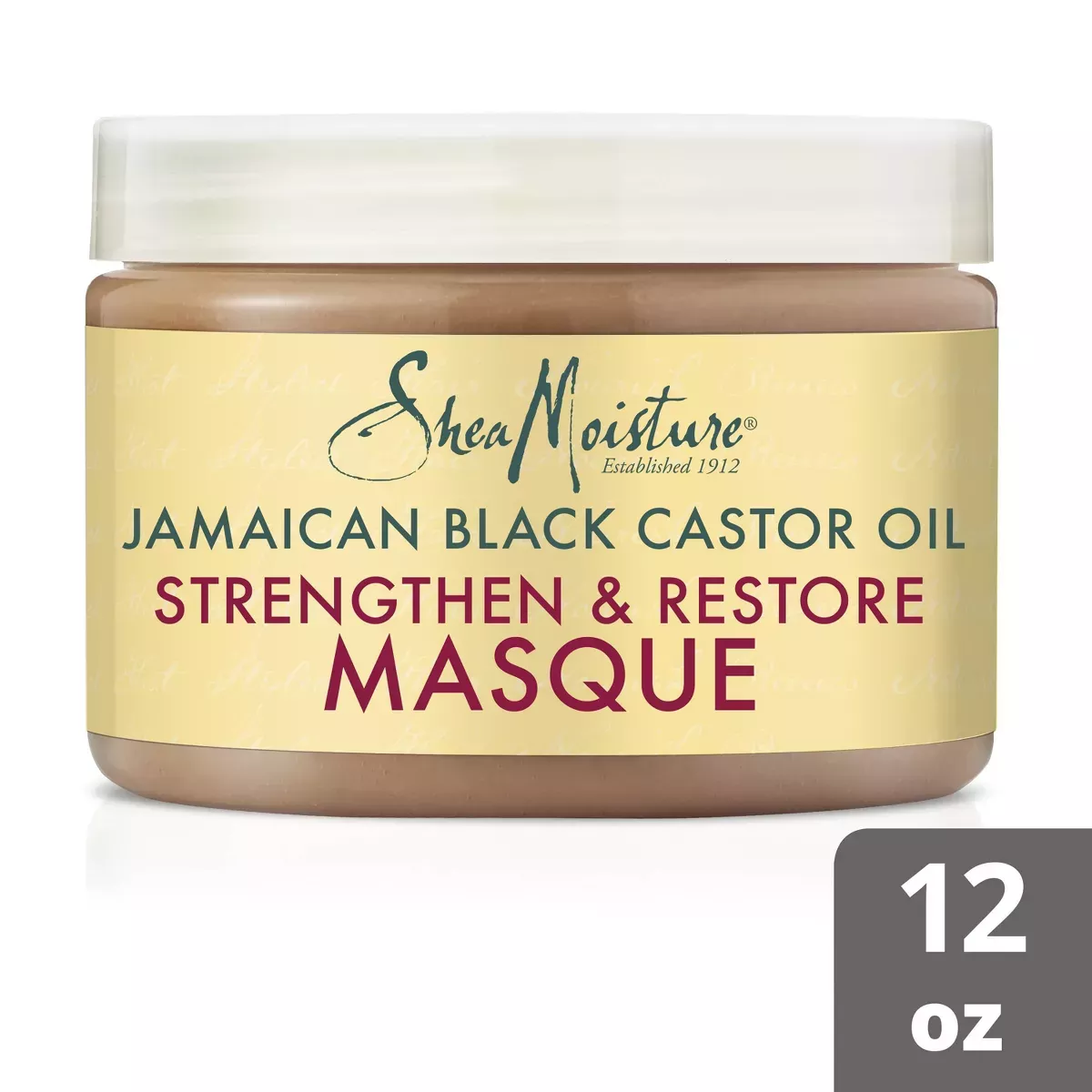 Shea Moisture Jam Blk Masque Strengthen & Restore Treatment Masque