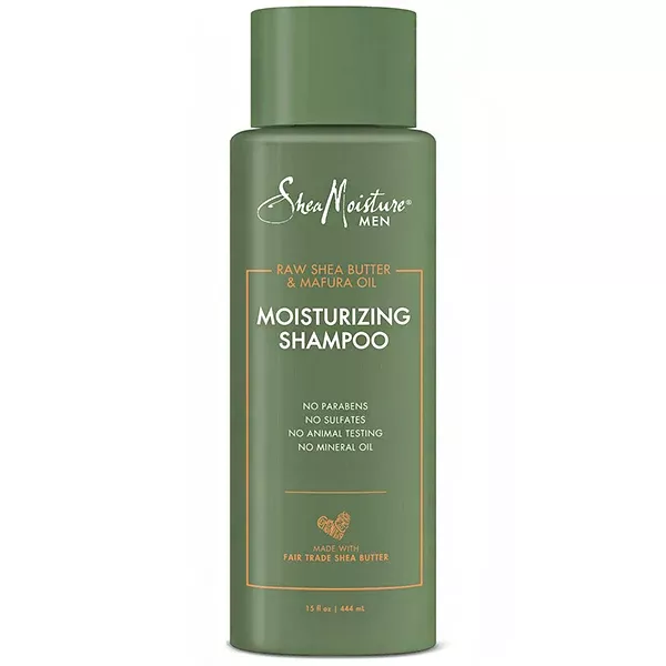 Shea Moisture Men Raw Shea Butter & Mafura Oil Moisturizing Shampoo 15oz