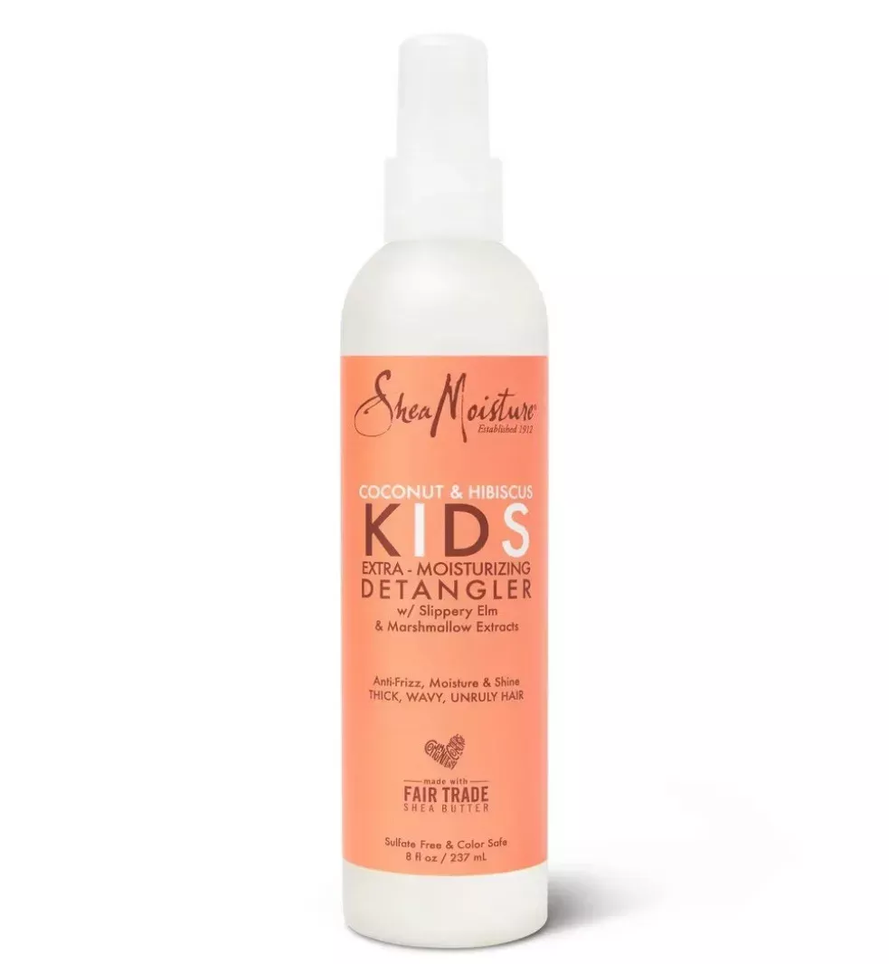SheaMoisture Coconut & Hibiscus Kids' Extra-Moisturizing Detangler (8oz)