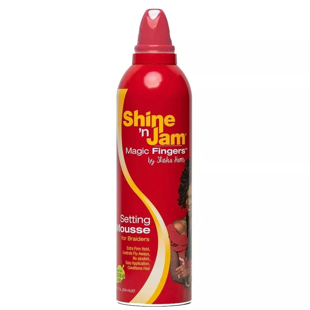 Shine 'n Jam Mag Fingers Mousse Setting Mousse