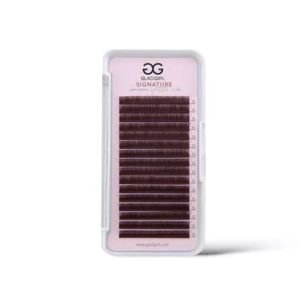 Signature Mink Medium Brown Lashes – CC Curl