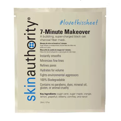 Skin Authority 7-Minute Makeover Mask - 0.7 oz (51151)