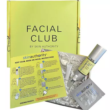 Skin Authority Facial Club Keep Calm, Mask On Kit