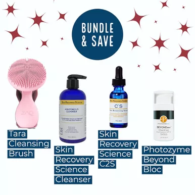 Skin Recovery Science Tara Cleansing Brush Clean Skin Bundle