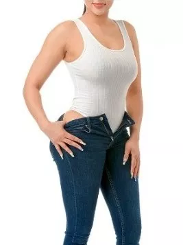 SLEEVELESS BODY SUIT