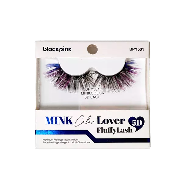 SM BEAUTY BLACK PINK MINK COLOR LOVER FLUFFYLASH