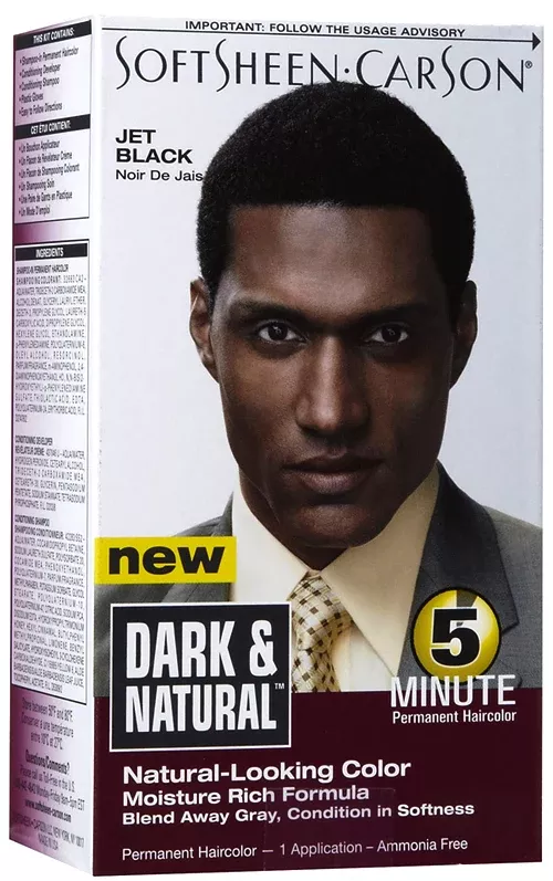 SoftSheen Carson Men's 5 Minute Shampoo-In Haircolor - DARK & NATURAL