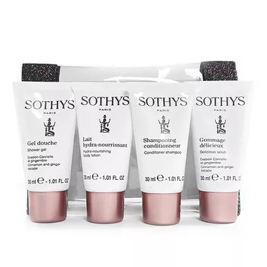 Sothys Cinnamon & Ginger Body Escape Trial Kit - 4 pcs