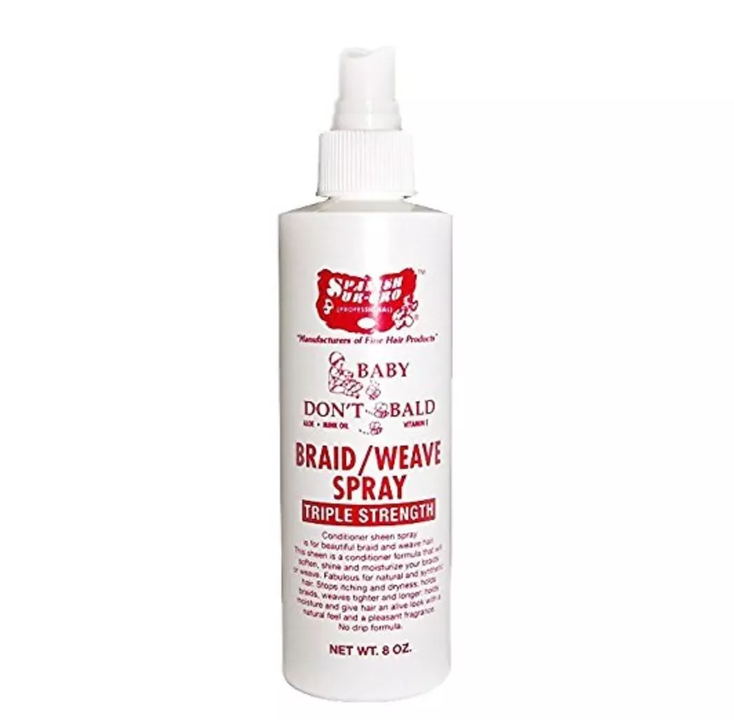 Spanish Sur-Gro Baby Don't Be Bald Braid Weave Spray