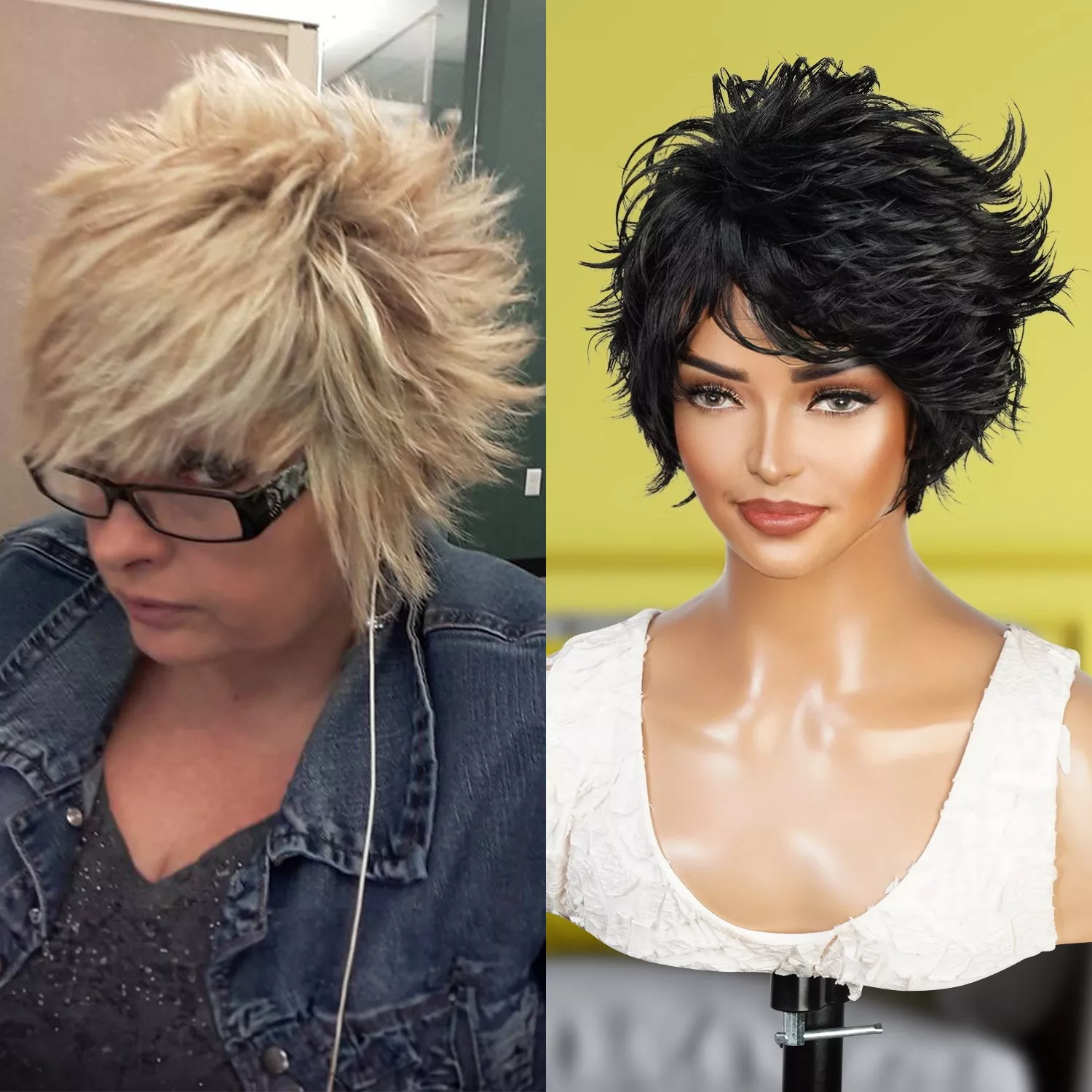 Spiky Short Wig Toni