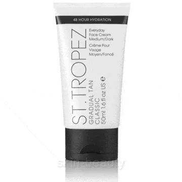 St. Tropez Gradual Tan Classic Everyday Face Cream - 1.6 oz - Medium/Dark