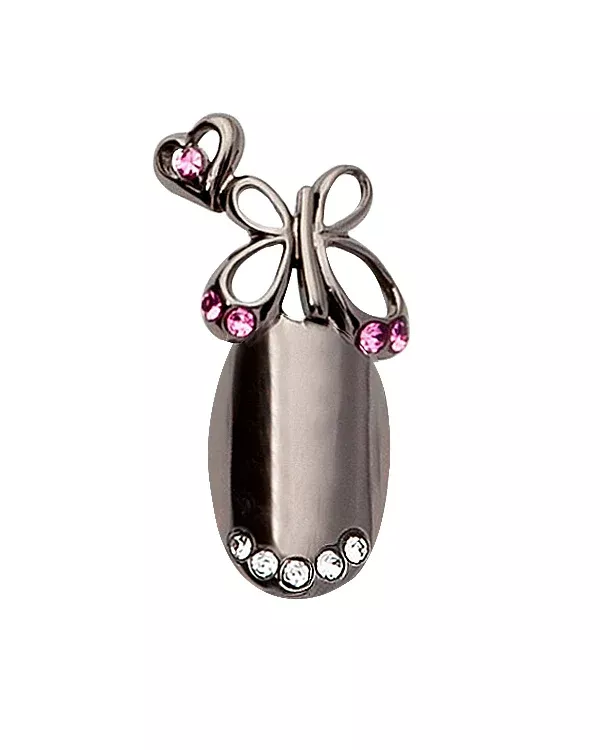 Stephen Nail Jewelry Butterfly (Small Black)