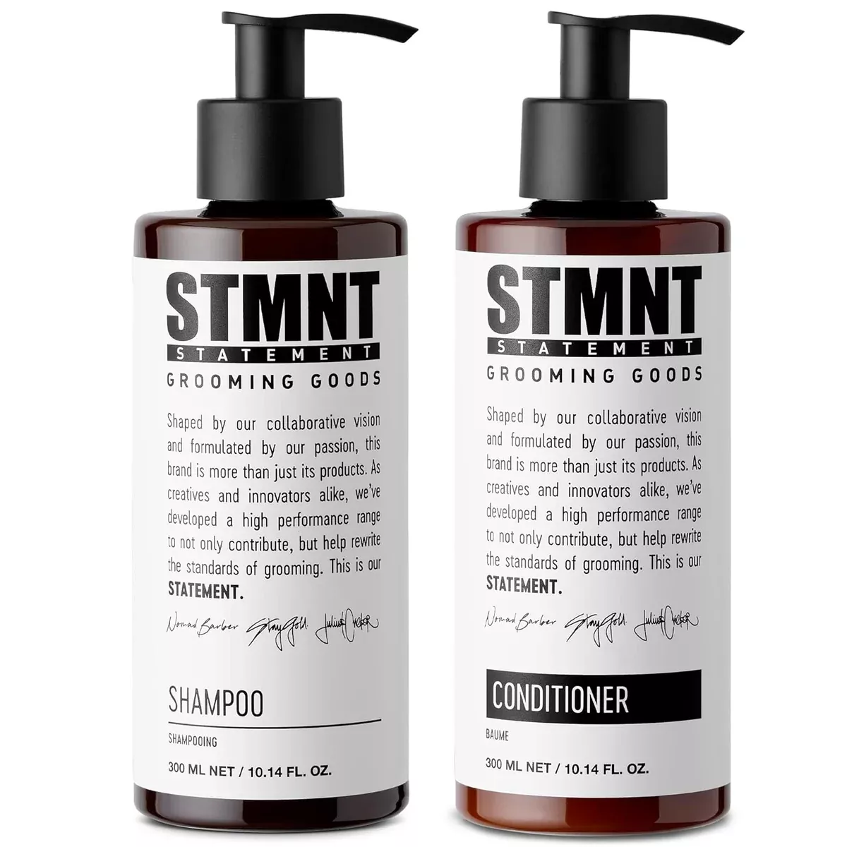 STMNT Grooming Goods Shampoo & Conditioner Duo