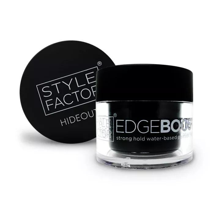 Style Factor Edge Booster Hideout Strong Hold Water Based Pomade 1.7oz