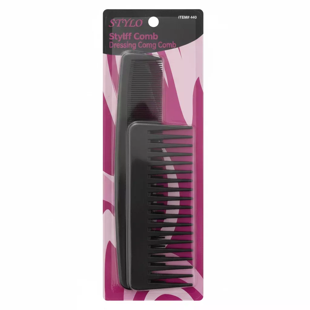 Stylo 6″ Fluff Comb With 9″ Dressing Comb – 440