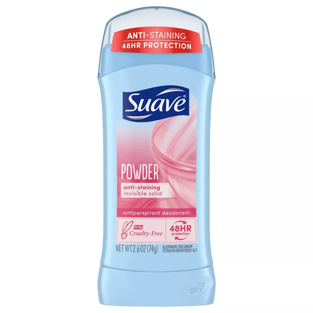 Suave Invisible Solid Antiperspirant Deodorant - Powder 2.6oz