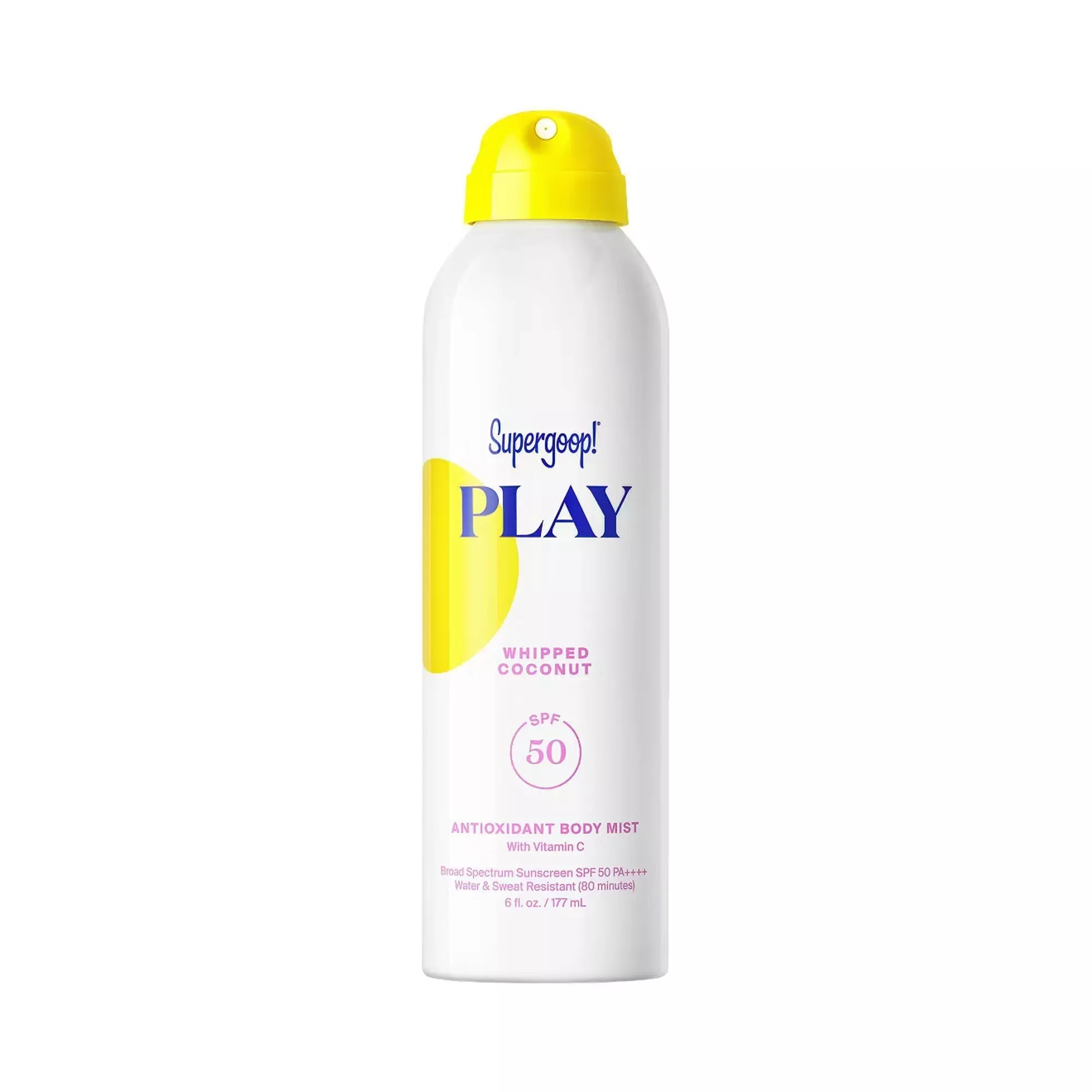 Supergoop! PLAY Antioxidant Body Mist SPF 50 - Whipped Coconut